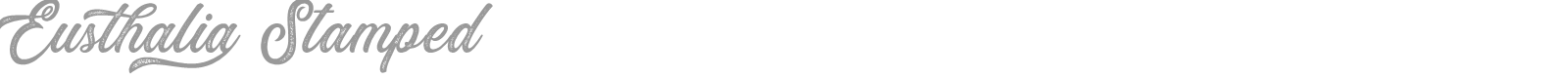 Eusthalia Stamped font preview